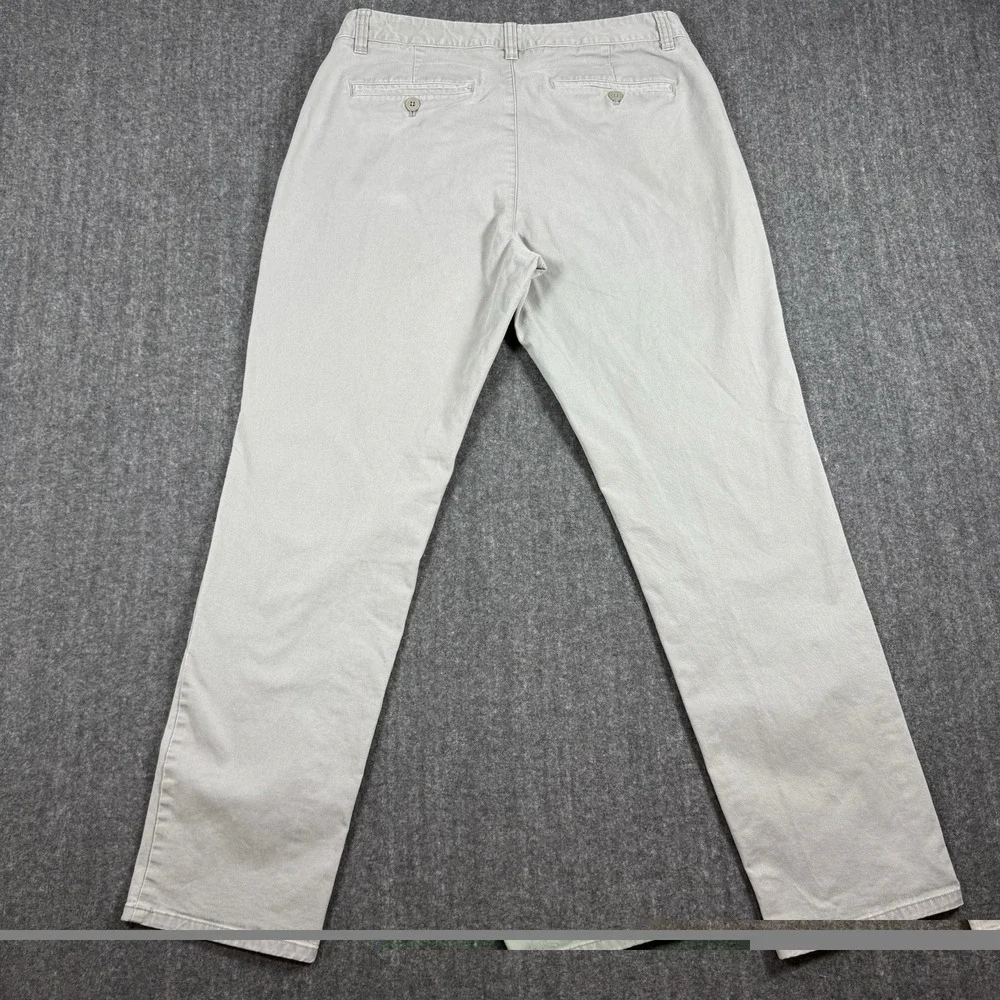 Bonobos Men's Chino Pants 32x30 Gray Straight Leg Casual Dress Pants